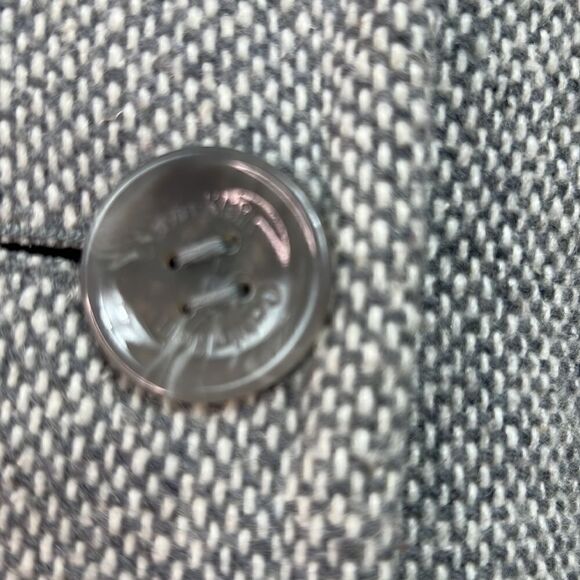 Calvin Klein Gray wool double breasted coat size 2 NWOT - Picture 5 of 13